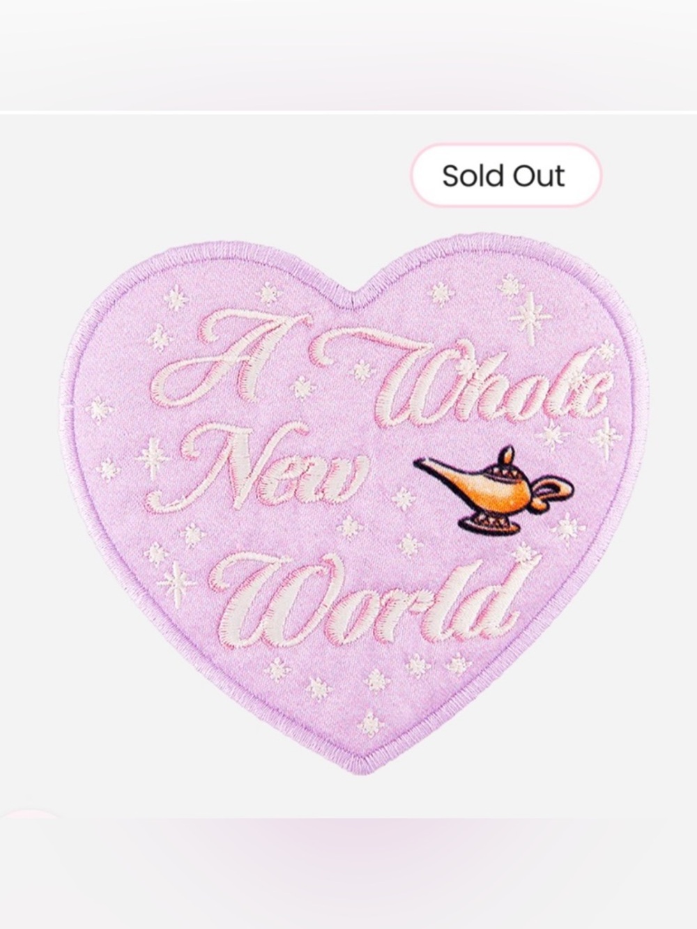 Disney Princess Collection “A Whole New World” Patch by Stoney Clover Lane